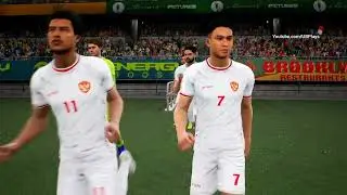Indonesia vs Saudi Arabia - eFootball 2025 | PS4