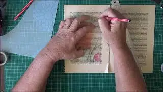 Vellum Window Journal Page/Plastic Window Pocket