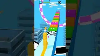 Cube Surfer Level 1 gameplay 😋
