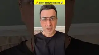 Bloody Daddy Movie Actor Fees 🤯🔥| Shahid Kapoor | Ronit Roy | Diana Penty | #shorts