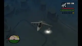I destroyed the army's defense systems in gta san andreas 😎