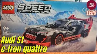 🚘🔥 Este LEGO Audi S1 e-tron quattro lo TIENE TODO ⚡🧱 | LEGO Speed Champions