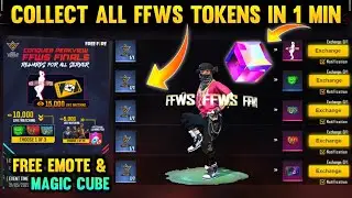 Free Fire FFWS Final Rewards | How To Collect FFWS 2022 Tokens | FFWS Exchange Token Final Rewards
