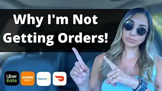 Why I'm Not Getting Orders! | DoorDash, Uber Eats, GrubHub, Walmart Spark Driver Ride Along