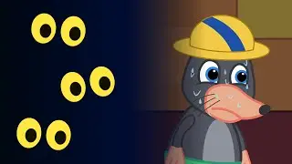 Benny Mole and Friends - Haunted Cave Cartoon for Kids