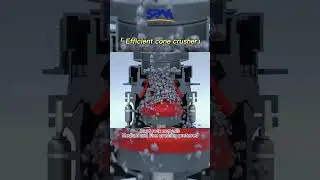 Efficient conecrusher #sbm #sbmcrusher #aggregate #crusher #mineral #crushingplant #granite