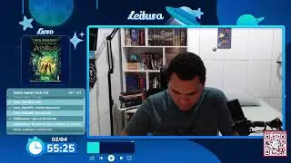 [PT/BR] Live de estudo e produtividade | Study With Me | !POMO 60/10