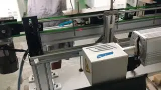 Newest automatic laser marking machine in production line
