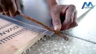 MERAKI PVC LAMINATES 90 Degree Bending Process