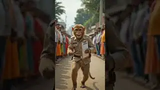 ek hare bhare jungle mein gaon vah gaon mein ek book collector aana #reels #funny #mankey #