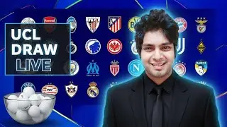 UEFA Champions League Draw Live 2025/26 | UCL Draw Watchalong  #ucldraw #championsleague