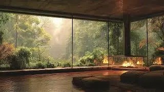Cozy Room Night Rain Sounds with Soft Piano ASMR for Deep Relaxation