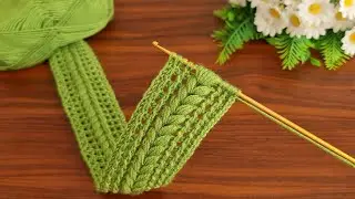 Wow!.. 😇 Tunisian crochet.Sell as many as you can weave.Crochet gorgeous hairband.Super Easy Crochet