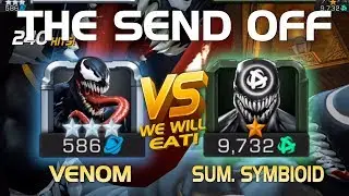The Send Off: Venom vs. Summoned Symbioid (We Will Eat Edition) | Marvel Contest of Champions