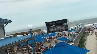 Fat mezz.. Seaport pier, fitting stage for an incredible band!