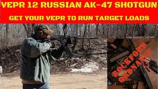 VEPR 12  Russian AK-47 pattern shotgun!  Your vepr can run light loads!