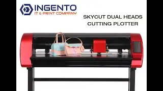 How to make a box - SkyCut  dual heads cutting plotter