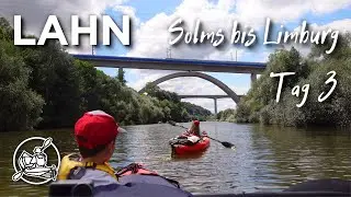 Zieleinlauf - Familien-Kanutour auf der Lahn von Solms nach Limburg | Tag 3