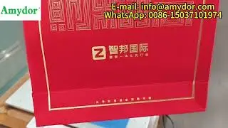 Digital 8025D Gift Paper Bags Digital Flatbed Hot Foil Printing Machine from China Factory
