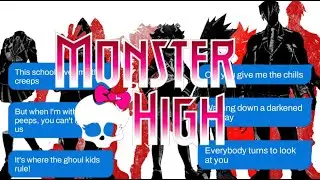 Monster High Fright Song - MHA lyric prank Mina, Shoji, Hagakure, Tokoyami & Koda
