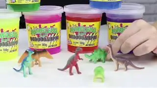 Kimeleka Slime Dinosaurios Acrilex