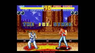 Fatal Fury 2 (Super Nintendo) - (Longplay - Kim Kaphwan | Level 8 Difficulty)