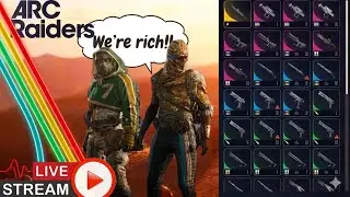 I Am Officially Rich Part 2 | Arc Raider Live Gameplay | Solo | Duo | Squad | PvP | Looting