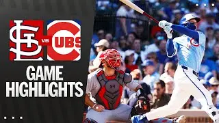 Cardinals vs. Cubs Game Highlights (9/26/25) | MLB Highlights