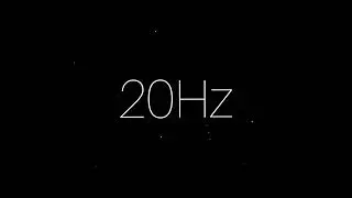 Can you hear this? 20Hz audio frequency