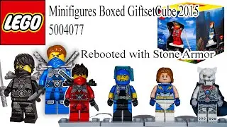 [LEGO] 5004077 Minifigures Boxed Giftset Cube 2015 || Ninjago Rebooted with Stone Armor #Lego