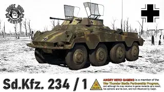 War Thunder: Sd.Kfz. 234/1, German, Tier-1, Premium Armored Car / Light Tank
