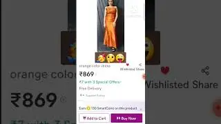 only 7rs with smartcoin offer🤦&zwj;♀️order ke liye Comment box ko check karen🥳#meesho #westerndresses#yt