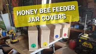 My Honey Bee Feeder Jar Cover Hack
