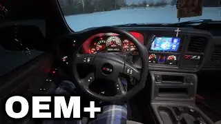 Улучшения OEM+ на моем Silverado Z71 Single Cab 2005 года выпуска!