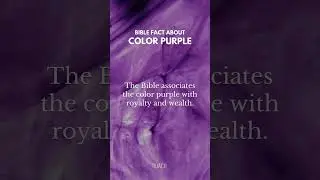 The Symbolism of the Color Purple #shorts