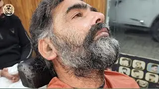 Clean Beard❤️Line & Sharp Look | Barber Transformation ✔️45years Old Man's Change 🌟Beard Cut 2026