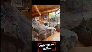 Architecture vs nature #smarthome #architecture #dreamhouse #designs #architecturelovers