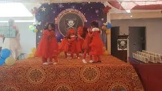 Welcome performance by nursery class students 