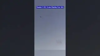 Russian Kh-101 Cruise Missiles Striking Target in Kyiv!!