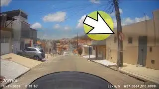 Situações no trânsito. EP. 26 - Cada um contribui com sua educação. - Xiaomi 70mai A800s