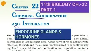 Class 11 Biology|Ch.-22 |Part-1||Endocrine glands & hormones||Study with Farru