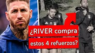 &iquest;RIVER compra estos 4 refuerzos EUROPEOS? 😱| &Uacute;ltimas noticias del Mercado de Pases 2026