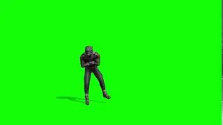 Ant-Man Dance C Walk - Green Screen