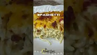 Deliciously simple Crack Chicken Spaghetti Dinner! Easy chicken spaghetti!