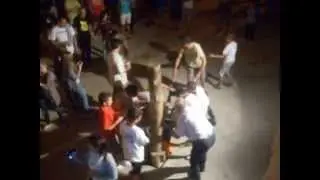 enbolada de los jovenes de los calpes 12-8-2014