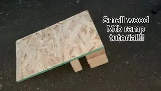 Small wooden ramp tutorial