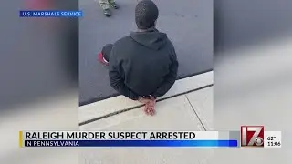 K-9 unit helps capture man wanted in Raleigh murder in Pennsylvania, officials say