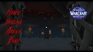 World of Wacraft Player Housing: Indoor Horde Dueling Arena (For the Horde!)