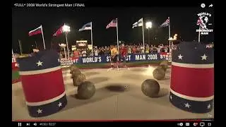 Strongman History: Episode 1 Marius VS Poundstone 2008