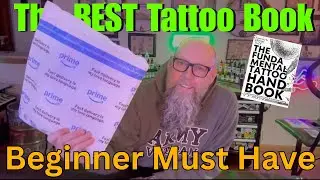 Unboxing the BEST TATTOO BOOK! (product Link in Description) Beginner Friendly